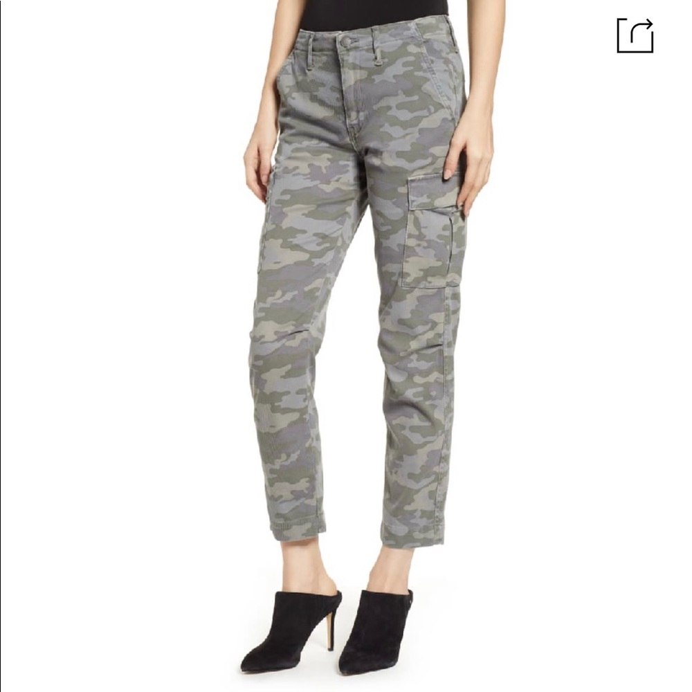Hudson jeans camo cropped
